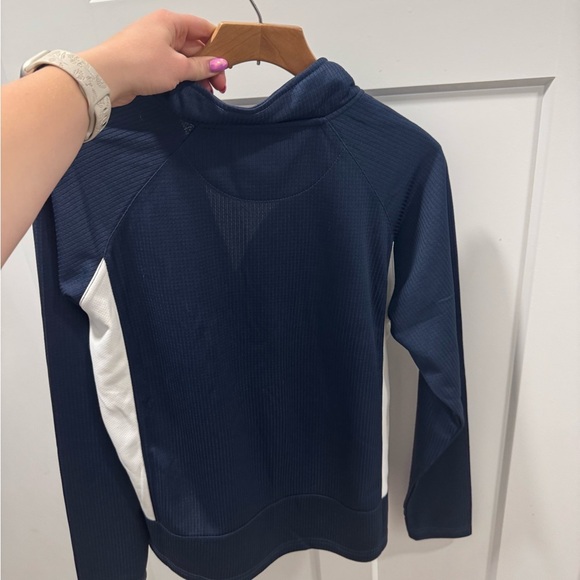 Turfer Virgina 1/4 zip jacket navy size large - Picture 5 of 6